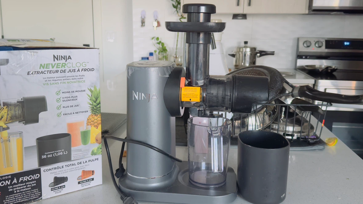 Ninja NeverClog Cold Press Juicer