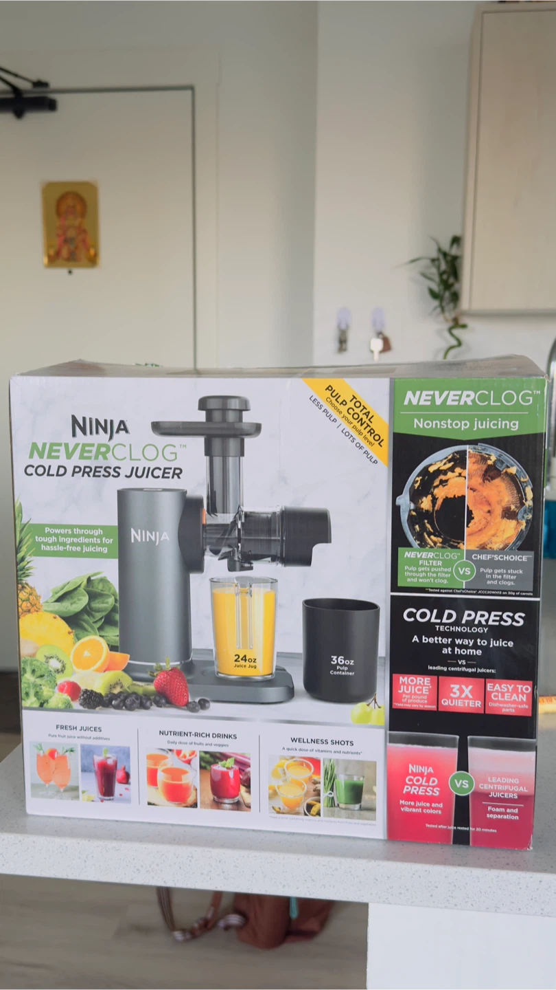 Ninja NeverClog Cold Press Juicer - photo 4