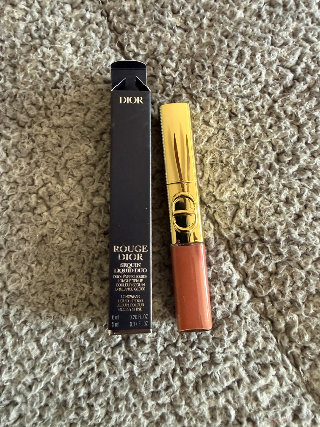 DIOR Rouge Dior Sequin Liquid Duo 520 Illusionist - photo 3