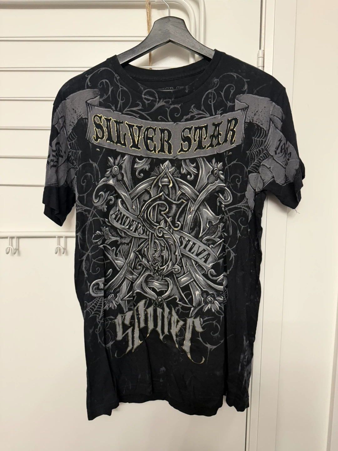 MMA Silver Star Company "Spider" T-Shirt Medium