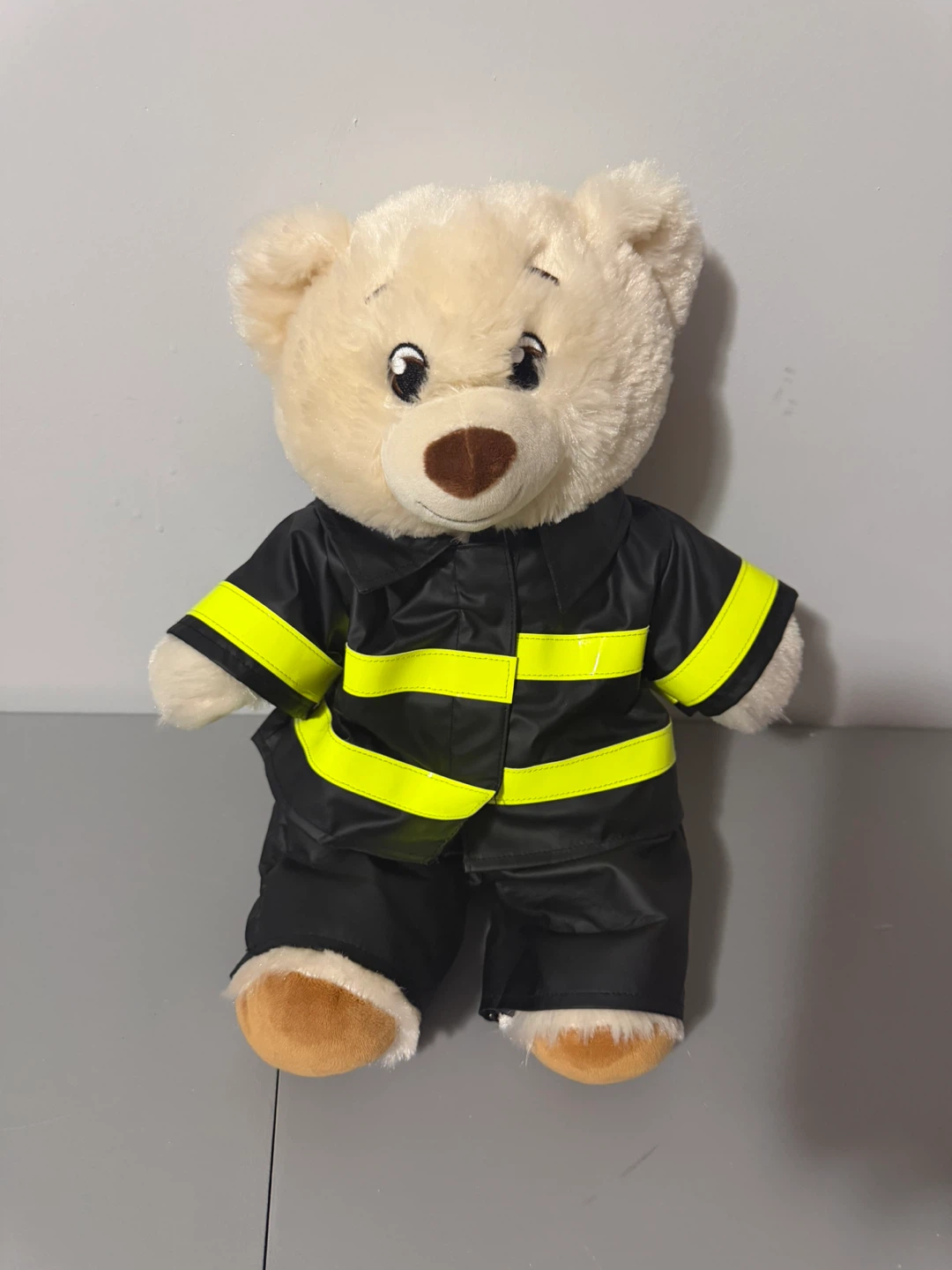 Build A Bear Happy Hugs Teddy Workshop Firefighter Costume