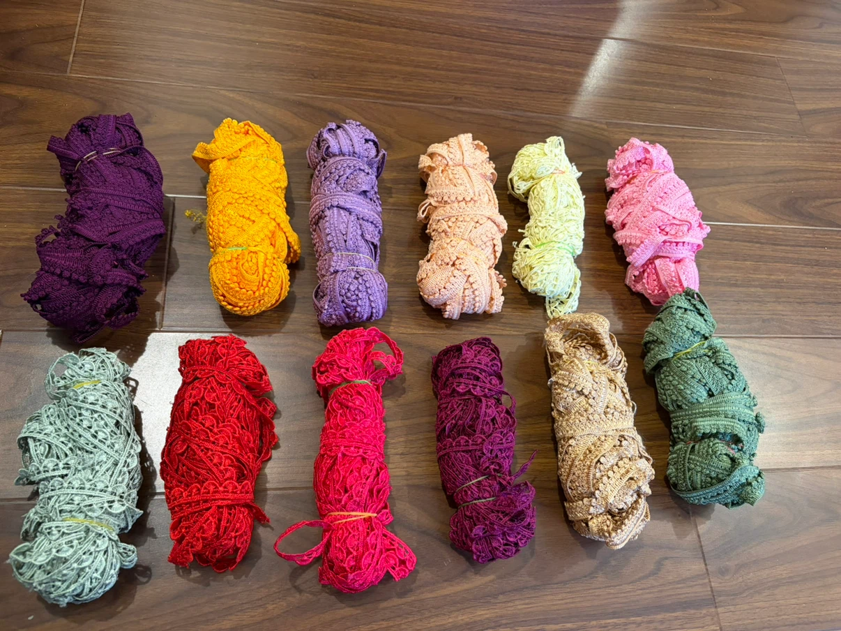 Colourful laces -$10 each - photo 2