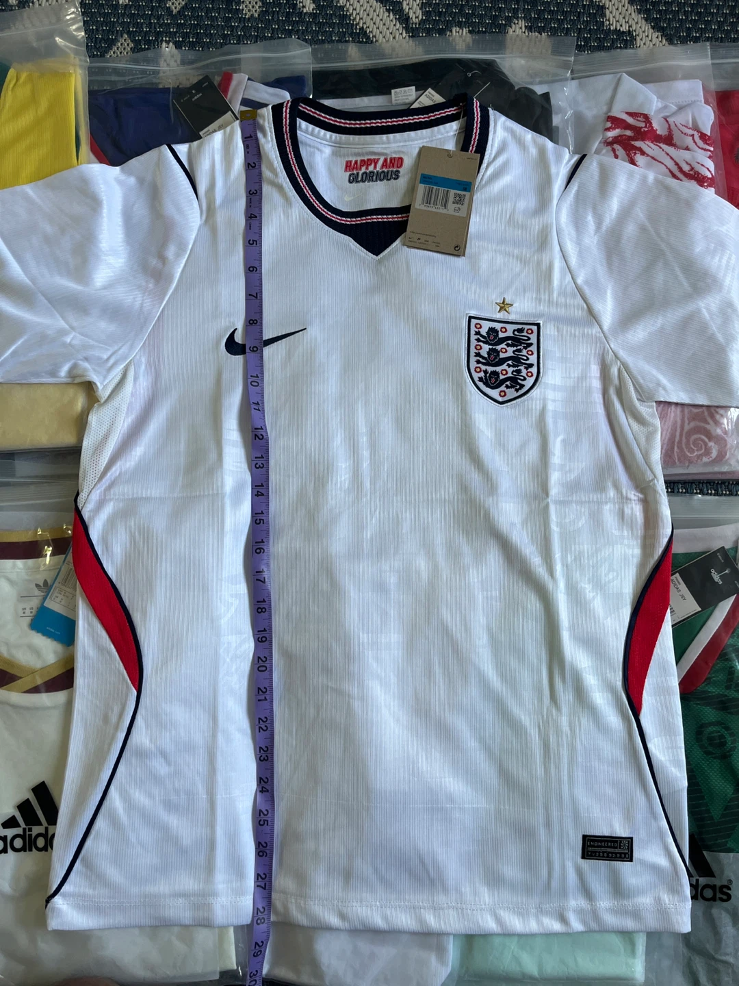 England 🏴󠁧󠁢󠁥󠁮󠁧󠁿 Jersey Medium Player Version