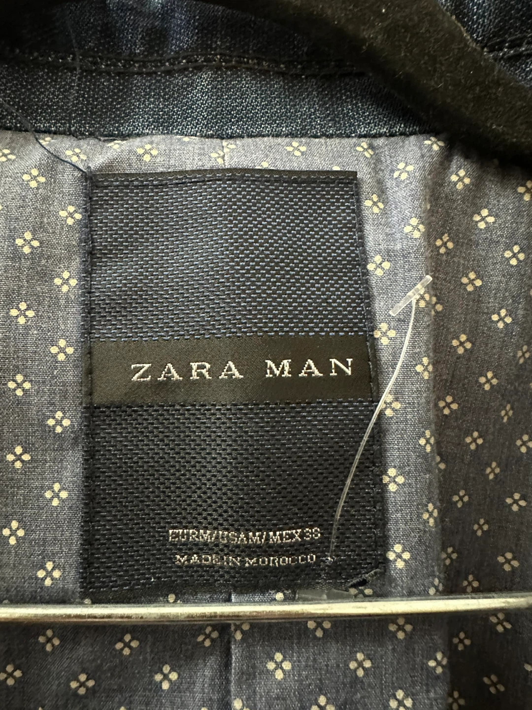 Zara Man Casual Denim Blazer - photo 4