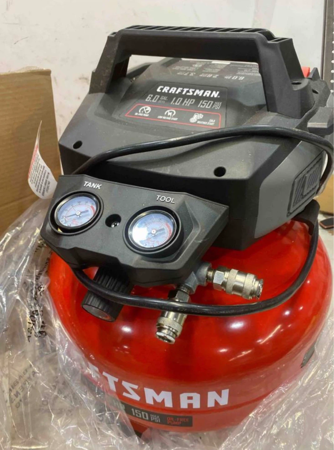 Craftsman 6.0 Gallon Pancake Air Compressor - photo 3