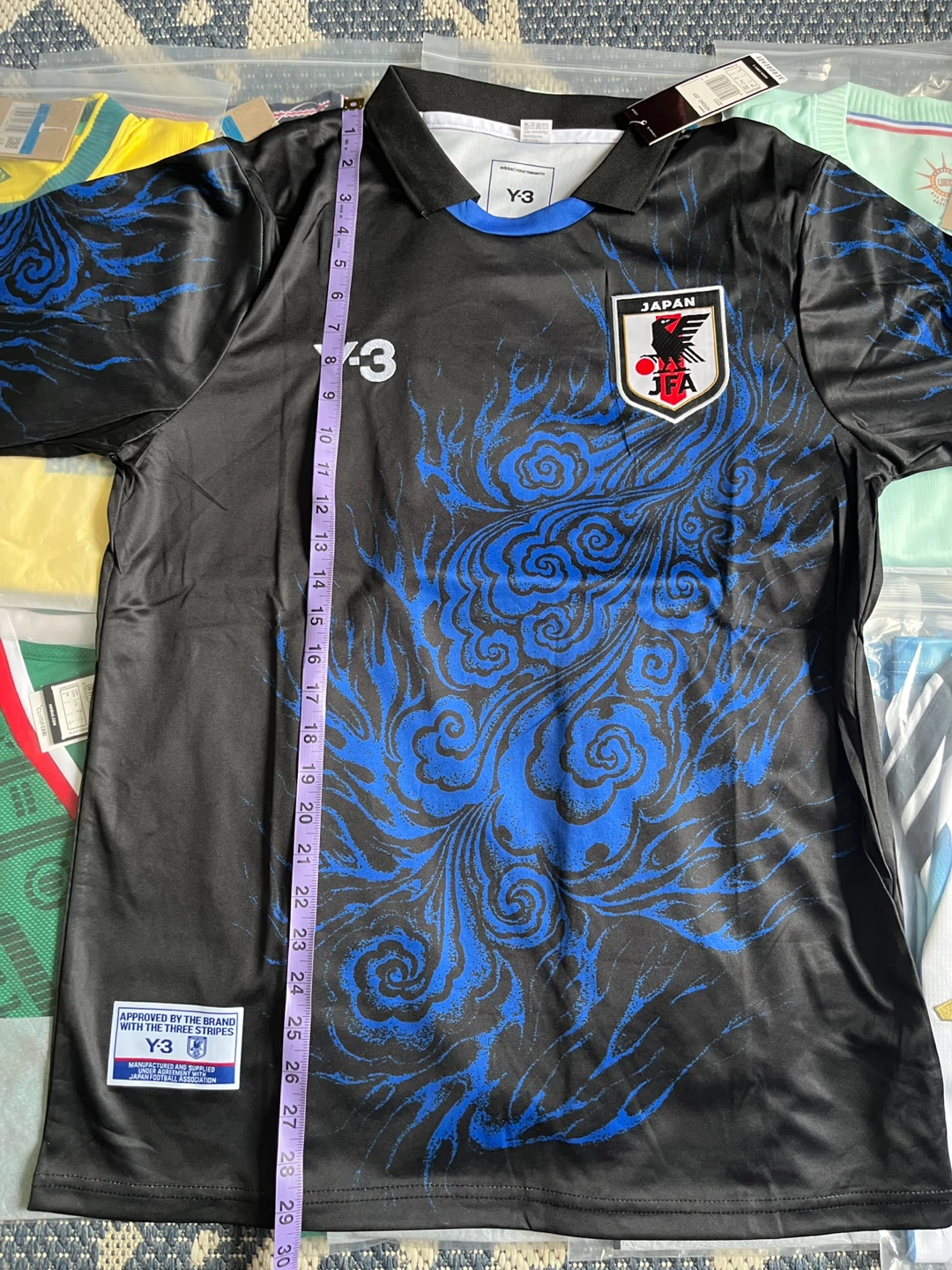 Y-3 Japan 🇯🇵 Soccer Jersey large Full Sleeve