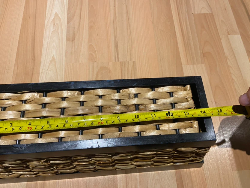 Woven Rectangular Storage Basket - photo 2