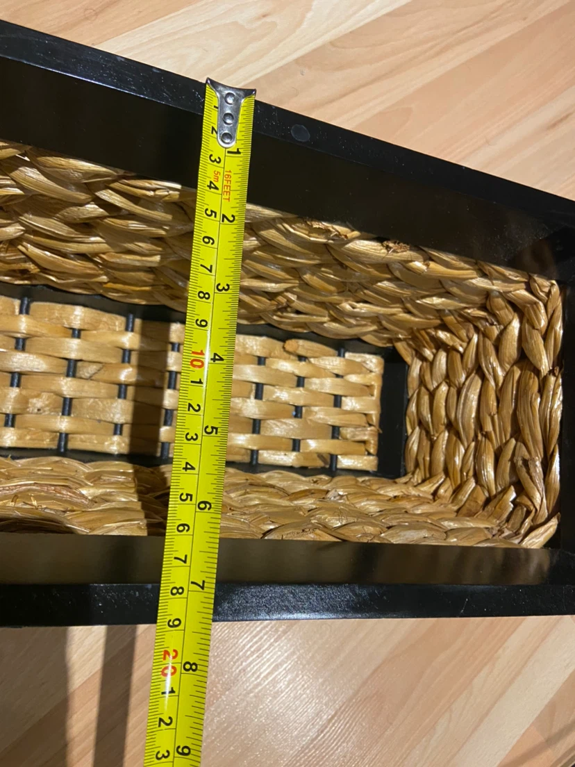 Woven Rectangular Storage Basket - photo 4