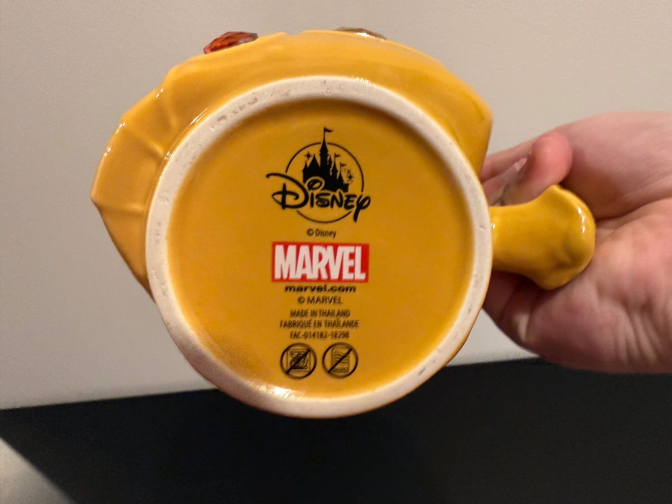 Disney Store Marvel Infinity Gauntlet Ceramic Mug - photo 5