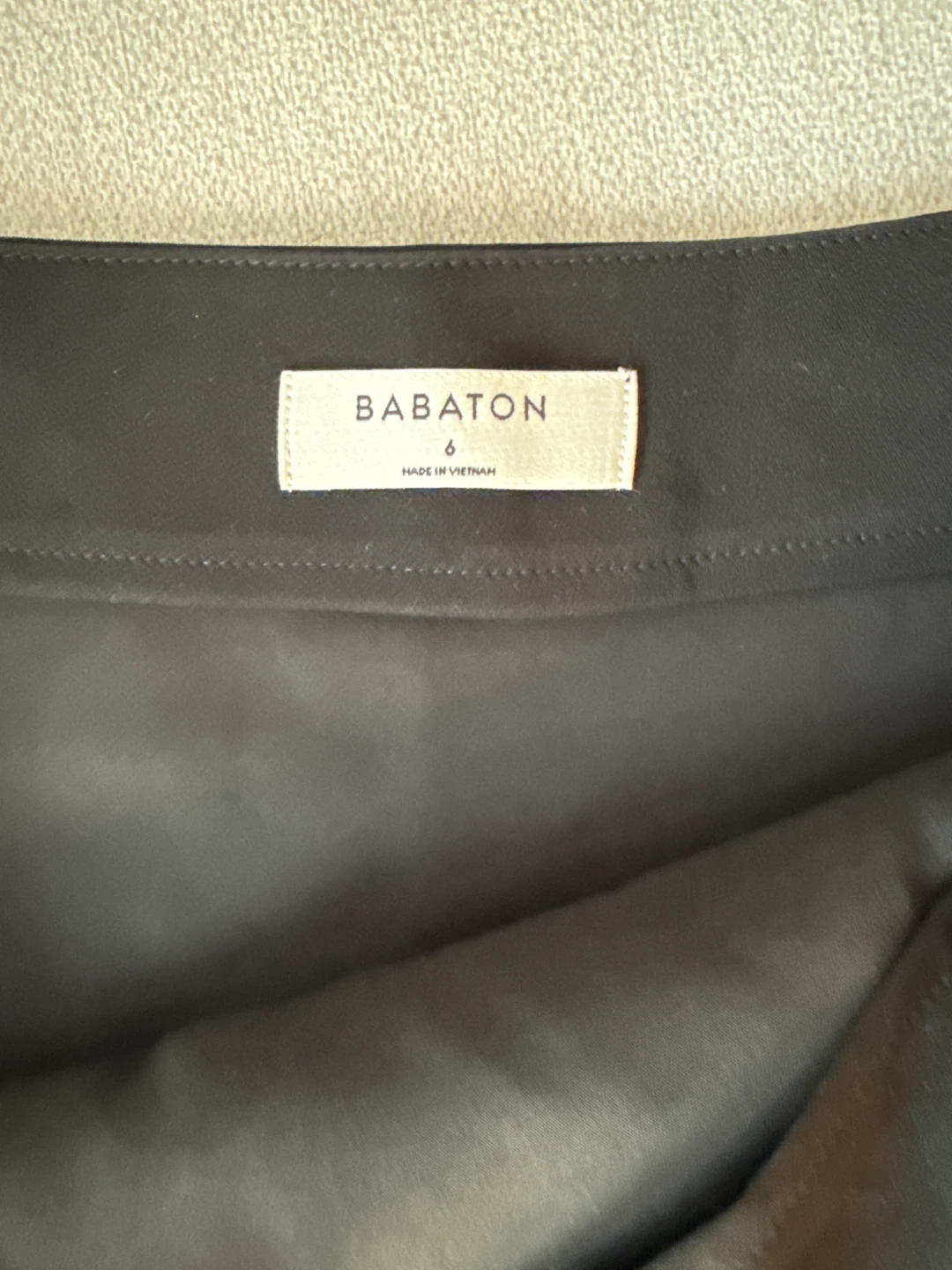Aritzia Babaton Black Wrap Skirt with Buckle - photo 2