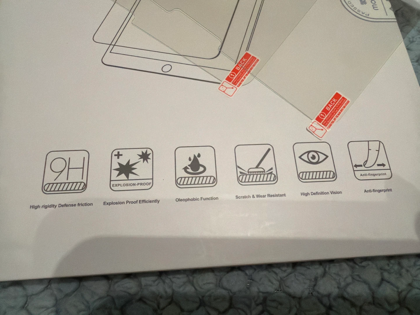 2 xTempered glass screen( iPad Pro 11 inch 1st generation) - photo 2