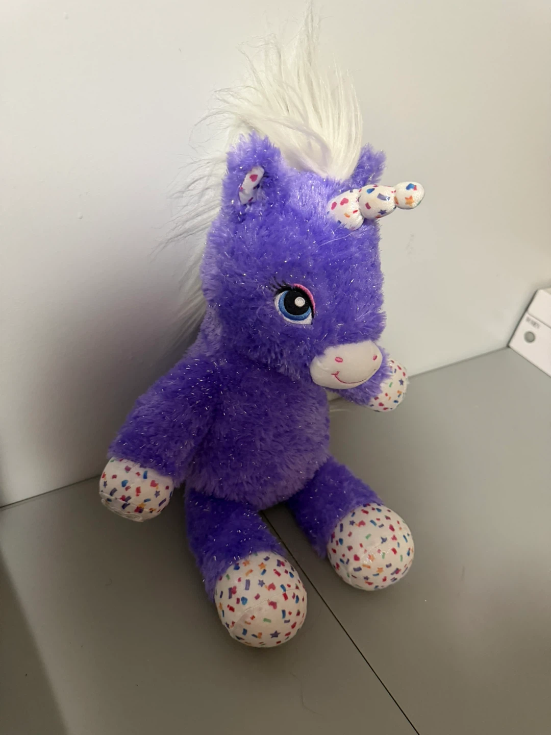 Build A Bear Workshop Purple Stardust Unicorn Plush 2019 Retired - photo 2