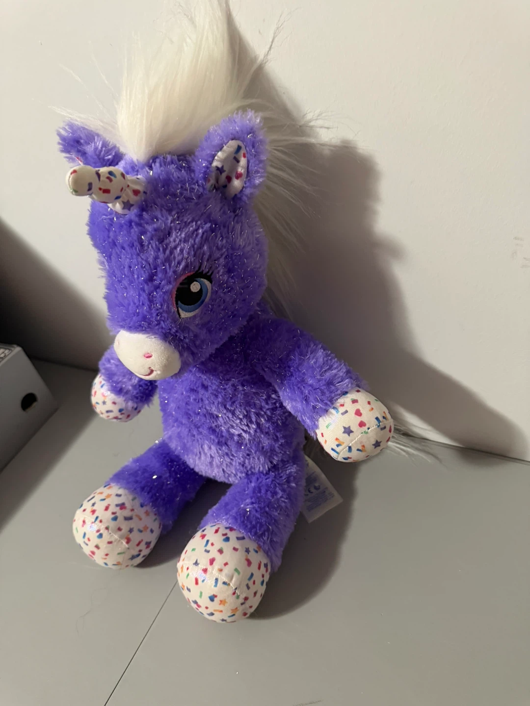 Build A Bear Workshop Purple Stardust Unicorn Plush 2019 Retired - photo 3