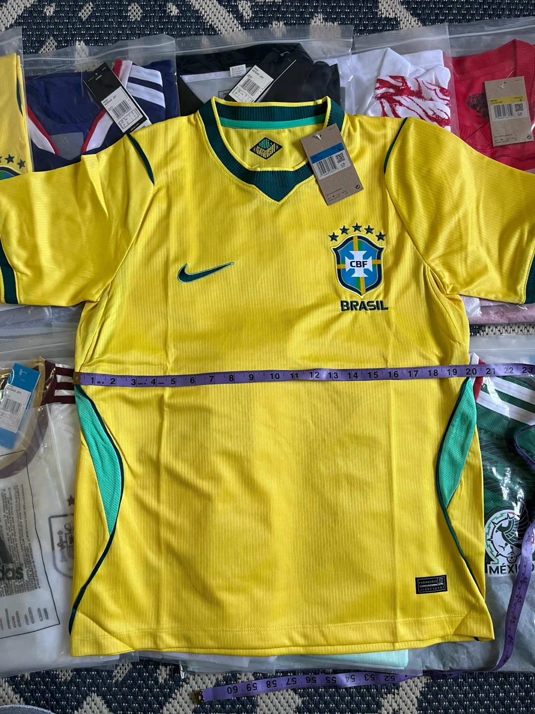 Brazil 🇧🇷 jersey Medium player version - photo 2