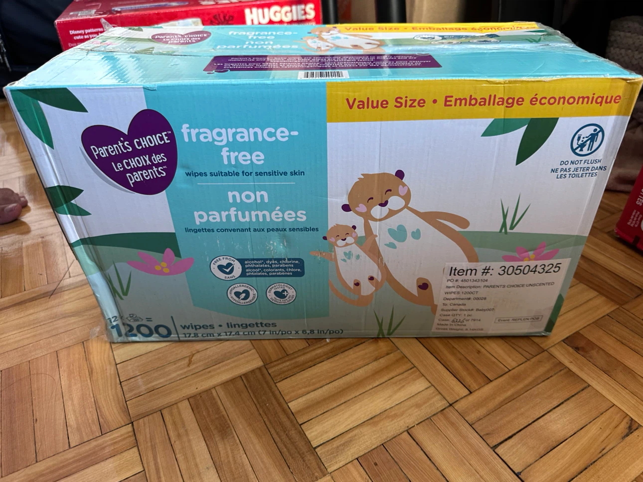 Parents Choice Fragrance-Free Baby Wipes (1200 ct) - photo 3