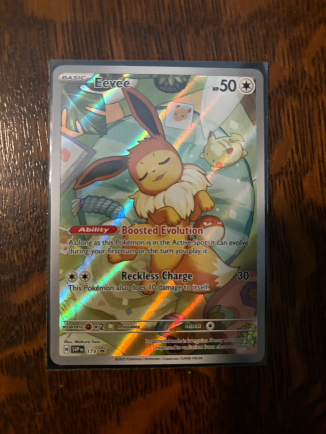 Pokemon Eevee "Special Art" Card