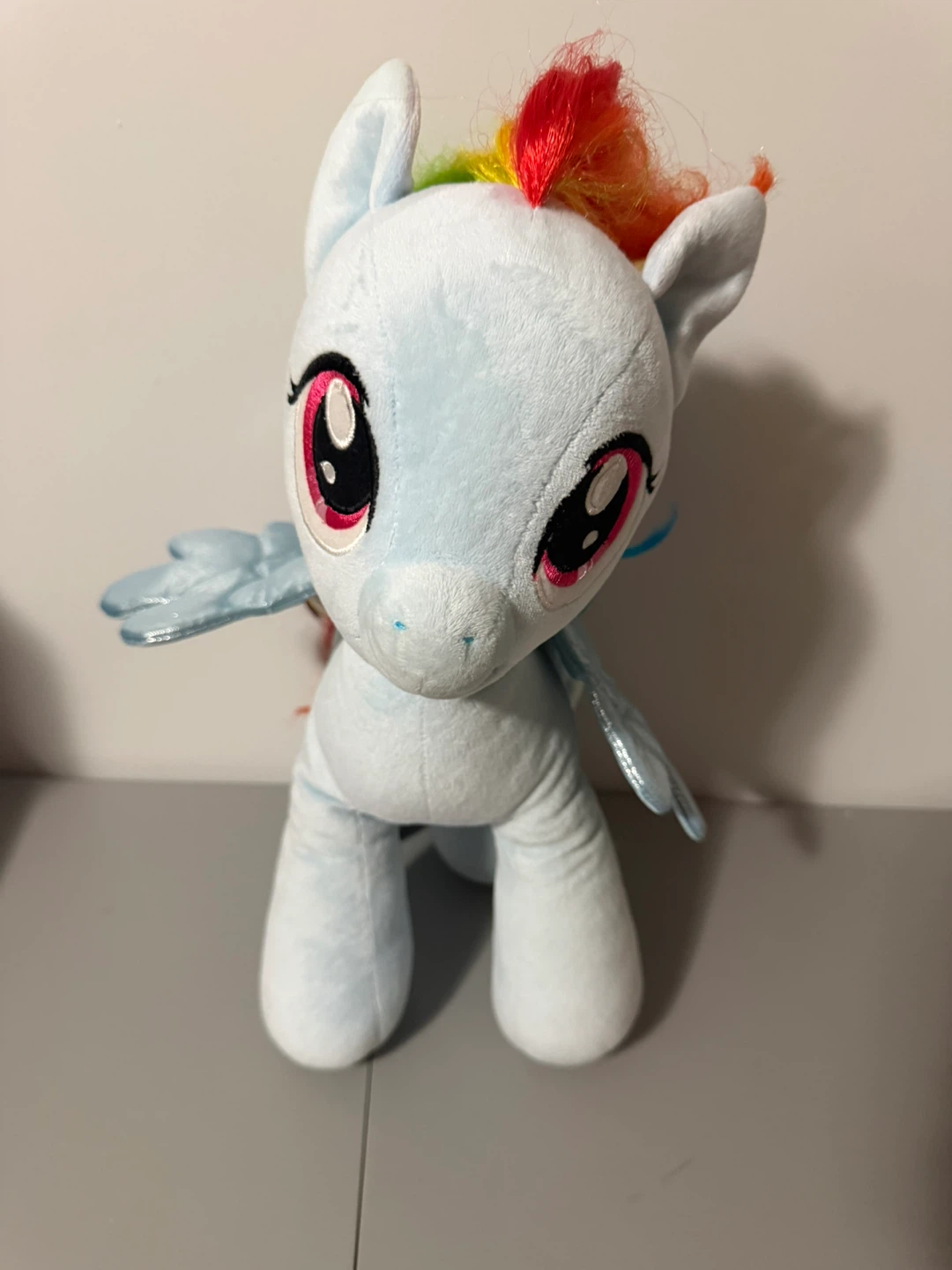 Build A Bear Rainbow My Little Pony Dash Plush 2013 Retired