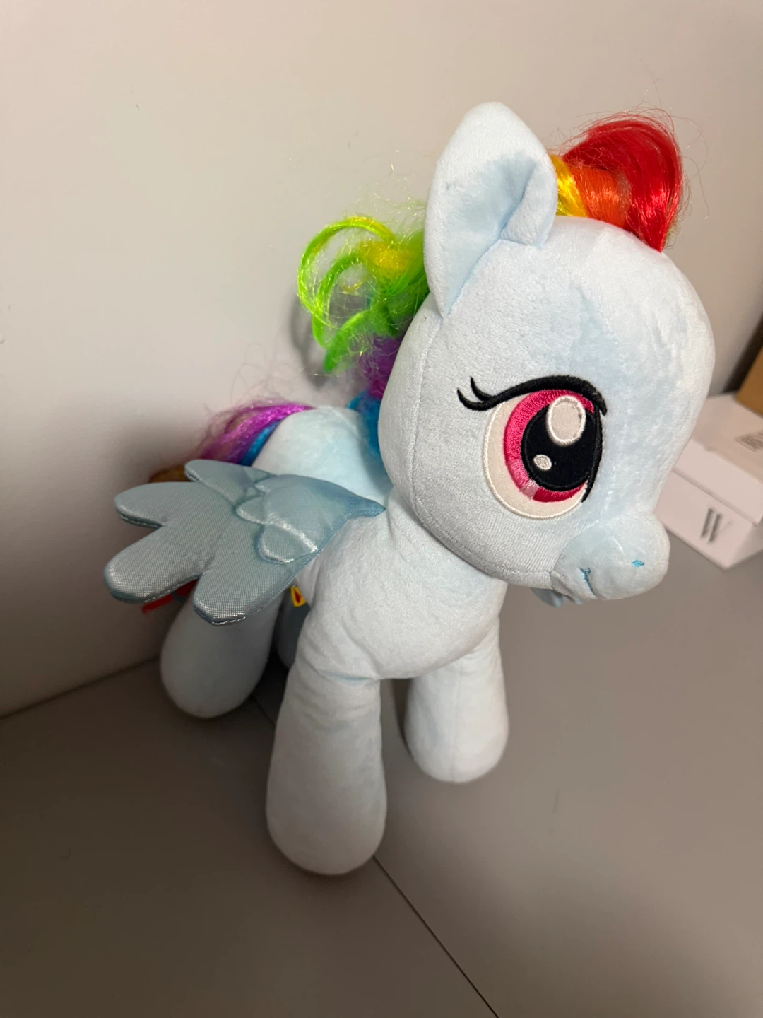 Build A Bear Rainbow My Little Pony Dash Plush 2013 Retired - photo 2