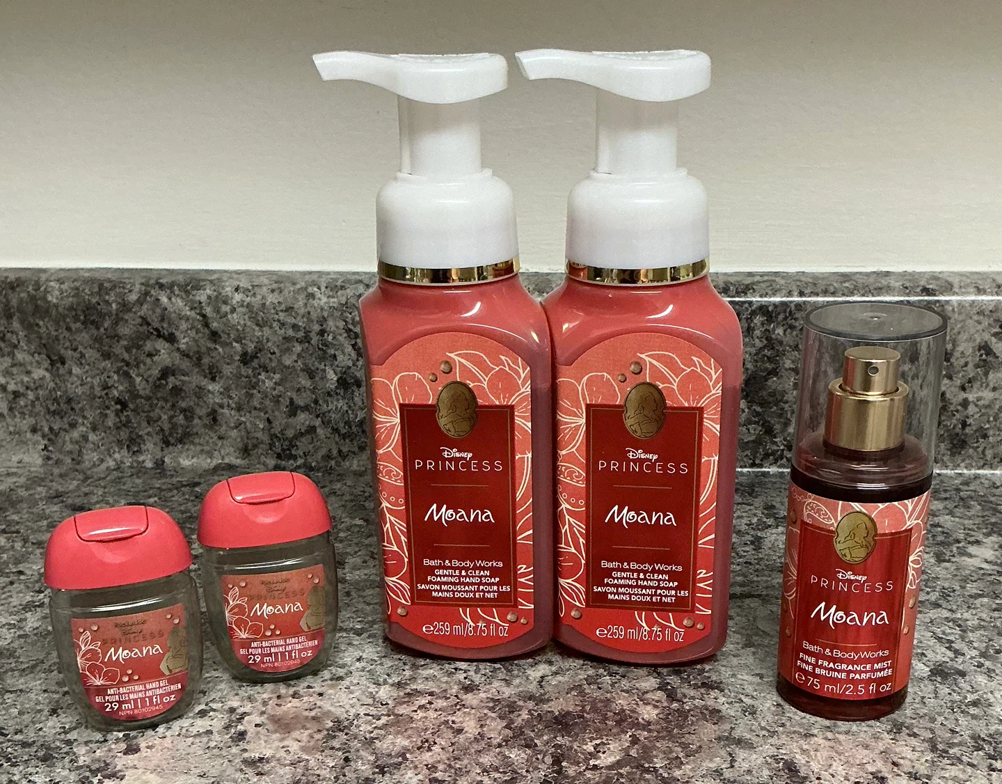 Bath & Body Works Disney Princess Moana Hand Soap & Mist Set