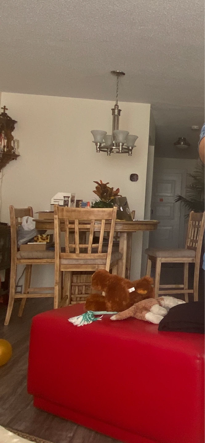 Dining table and 4 chairs - photo 4