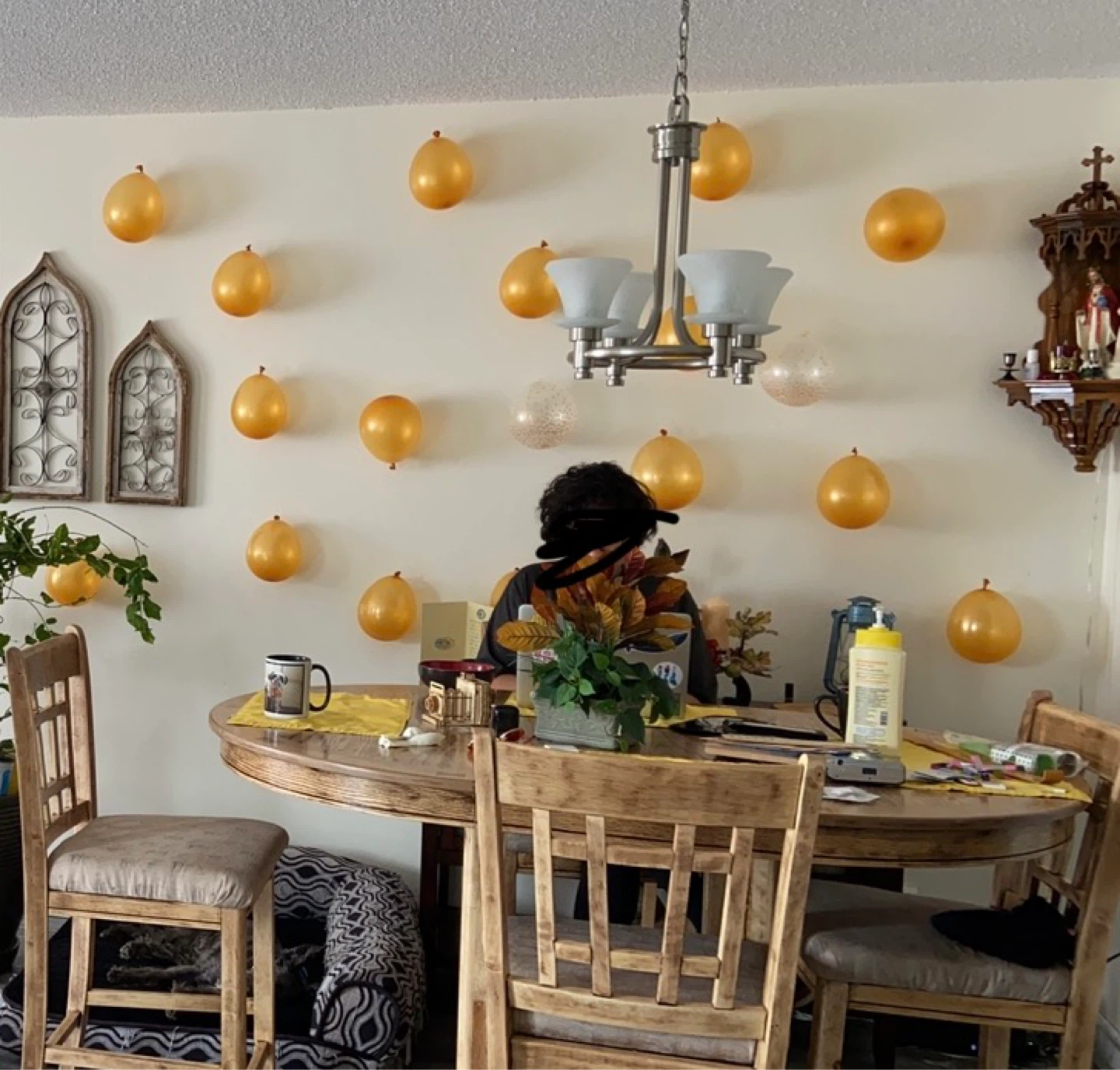 Dining table and 4 chairs - photo 3