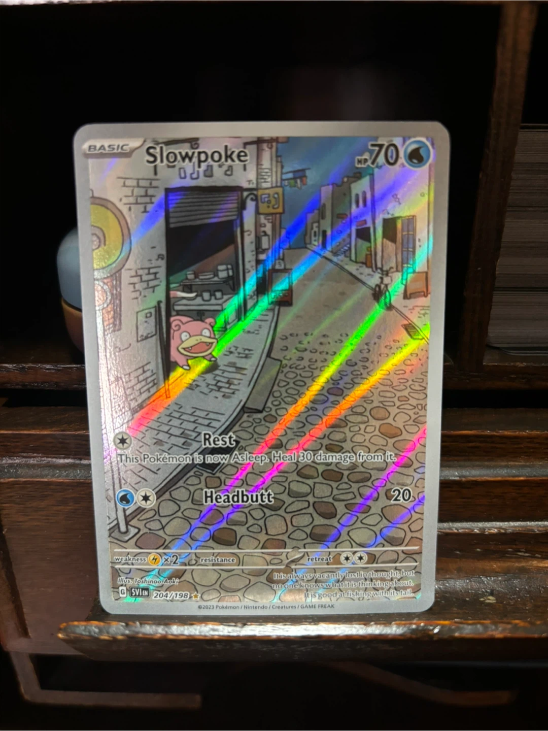 Pokémon Slowpoke 204/198 - Full Art