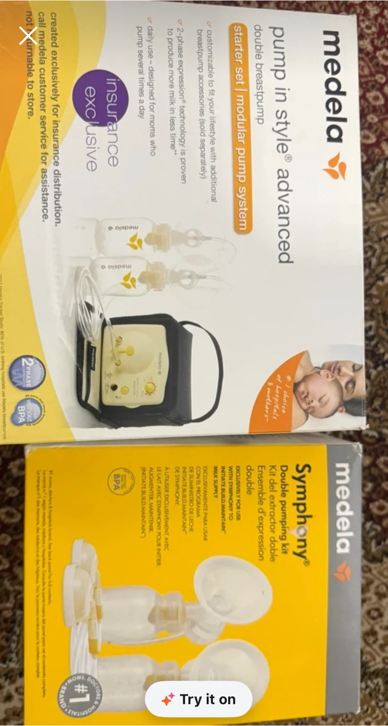 Double electric hospital grade breast pump