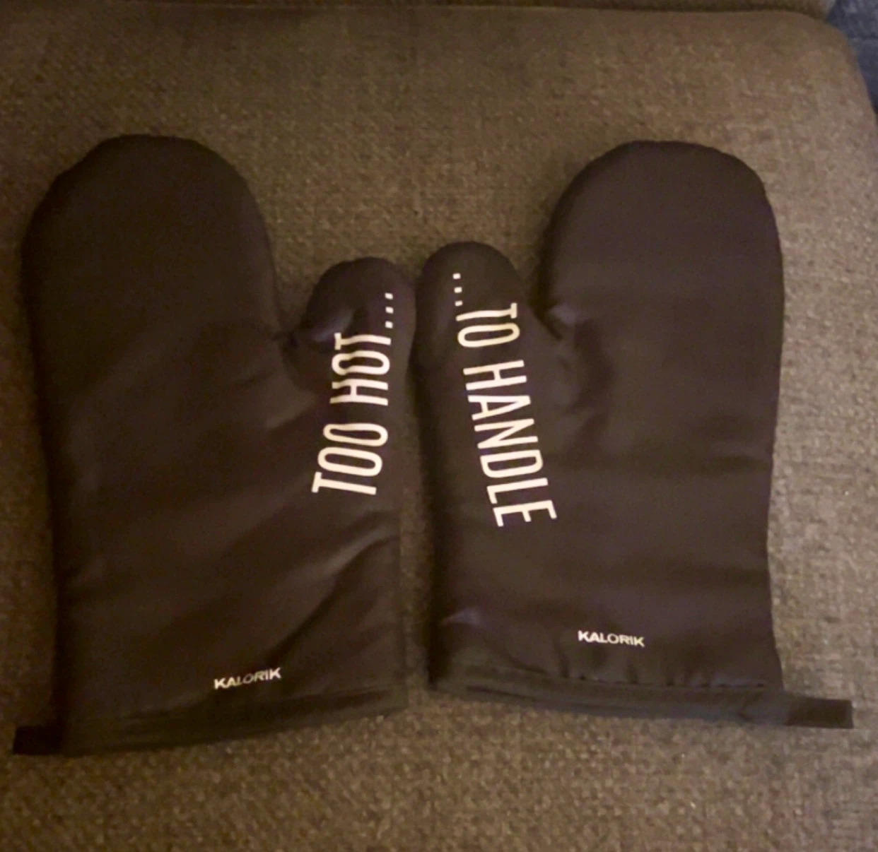 Oven Mitts & Apron