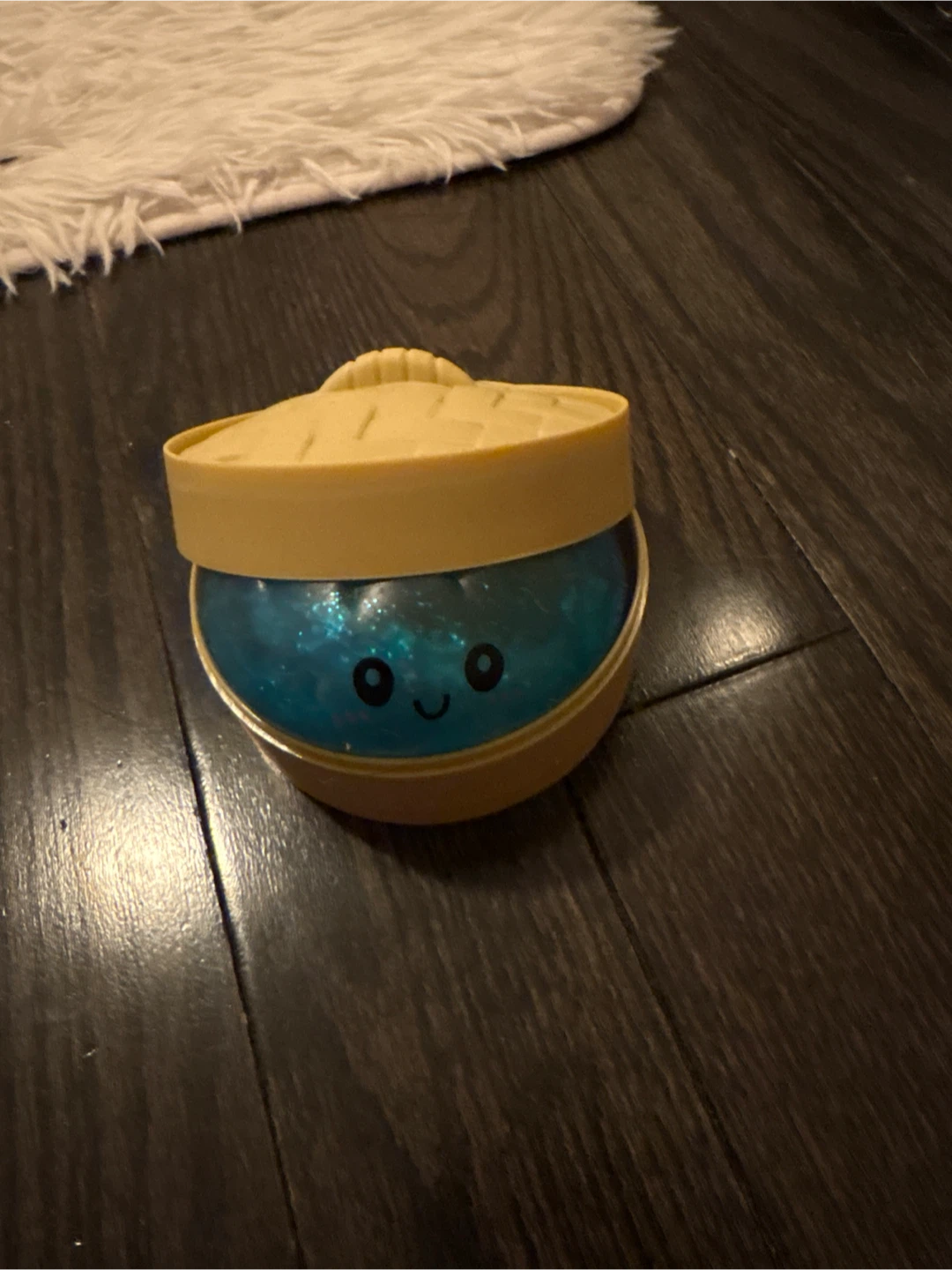 Blue Squishy Bao Bun Toy!
