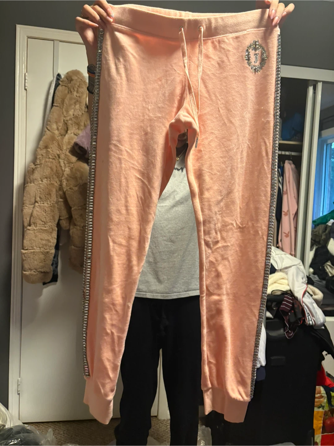 Juicy Couture Black Label Joggers Pink Size S - photo 2
