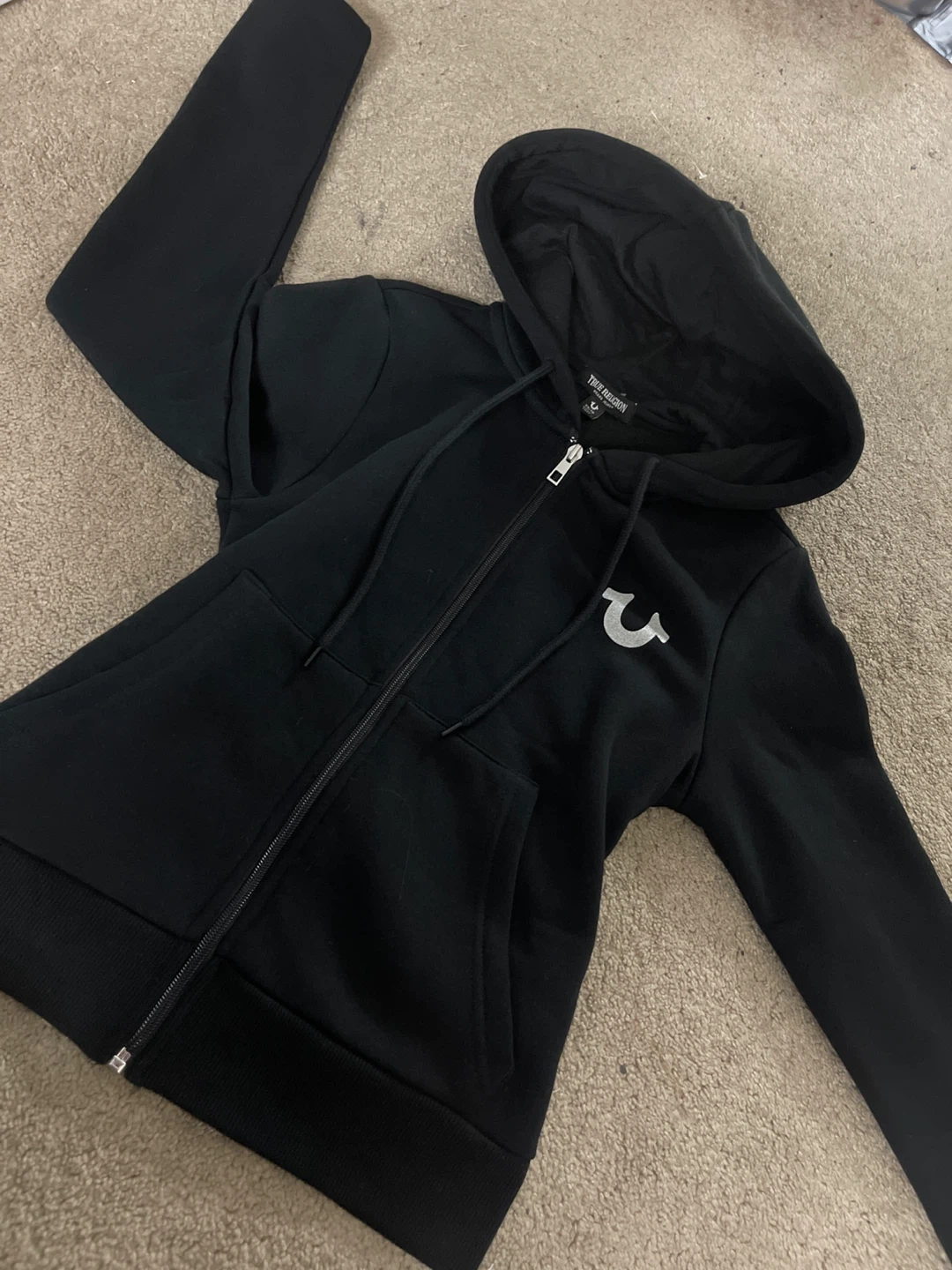 True religion zip up hoodie
