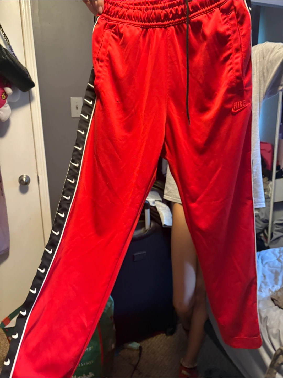 Nike Track Pants Red