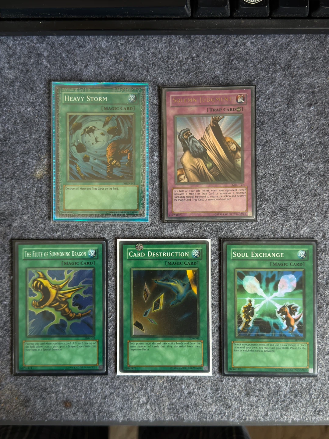Faded Yugioh Cards for Sale!