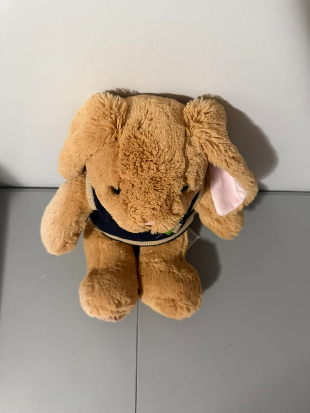 Build-A-Bear Pawlette Bunny Navy Argyle Sweater Vest Retired - photo 4