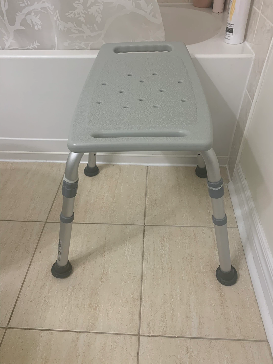 Adjustable Bath Safety Shower Chair - photo 2