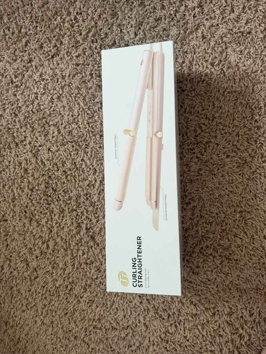 T3 Curling Straightener 2-in-1 Hair Styling Tool