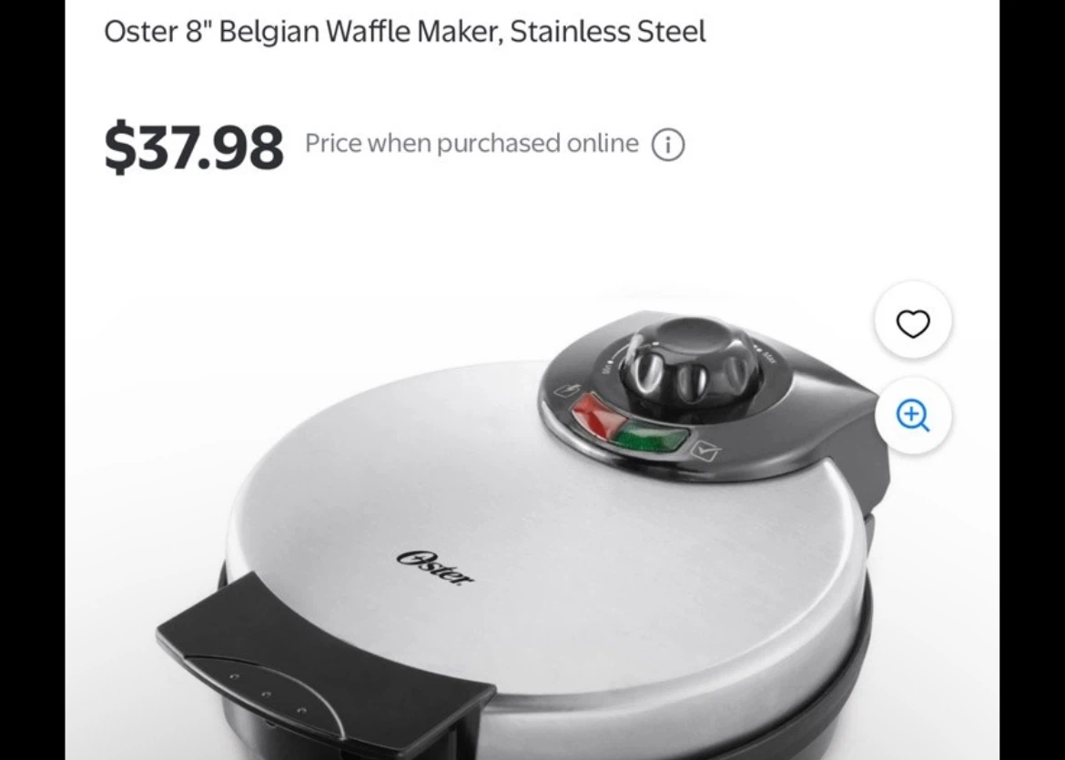 Waffle maker like new
