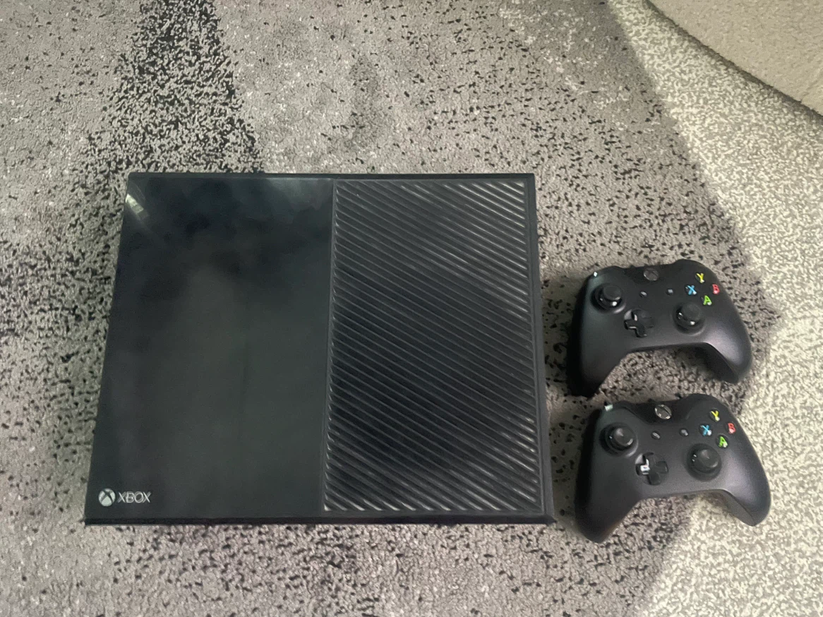 Xbox One X Console with 2 Controllers - photo 2