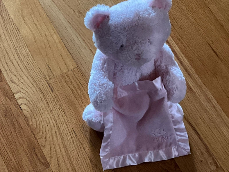 Pink bear plush - photo 2