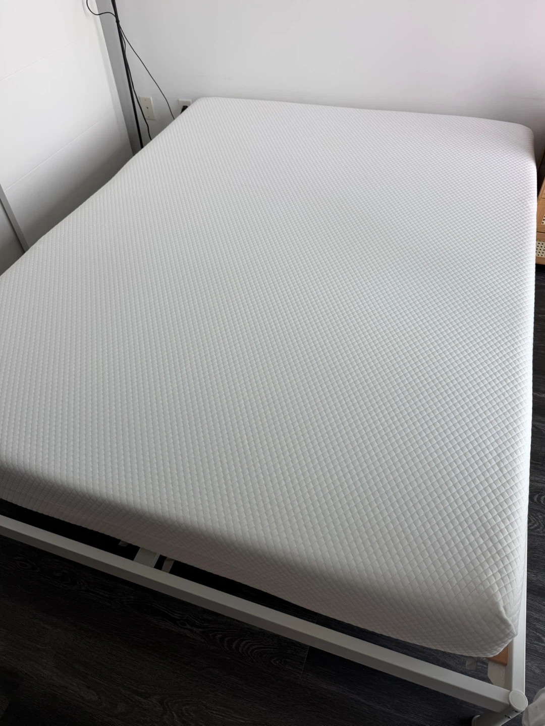 Queen Bed Frame + Queen Mattress (Move-Out Sale) - photo 2