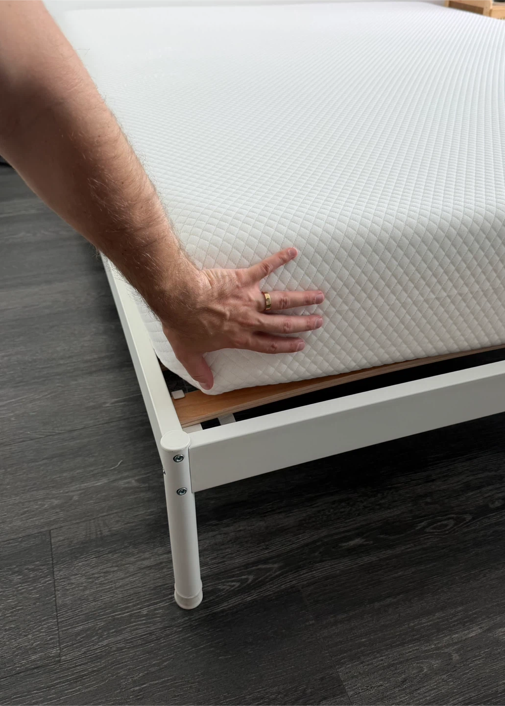 Queen Bed Frame + Queen Mattress (Move-Out Sale) - photo 3