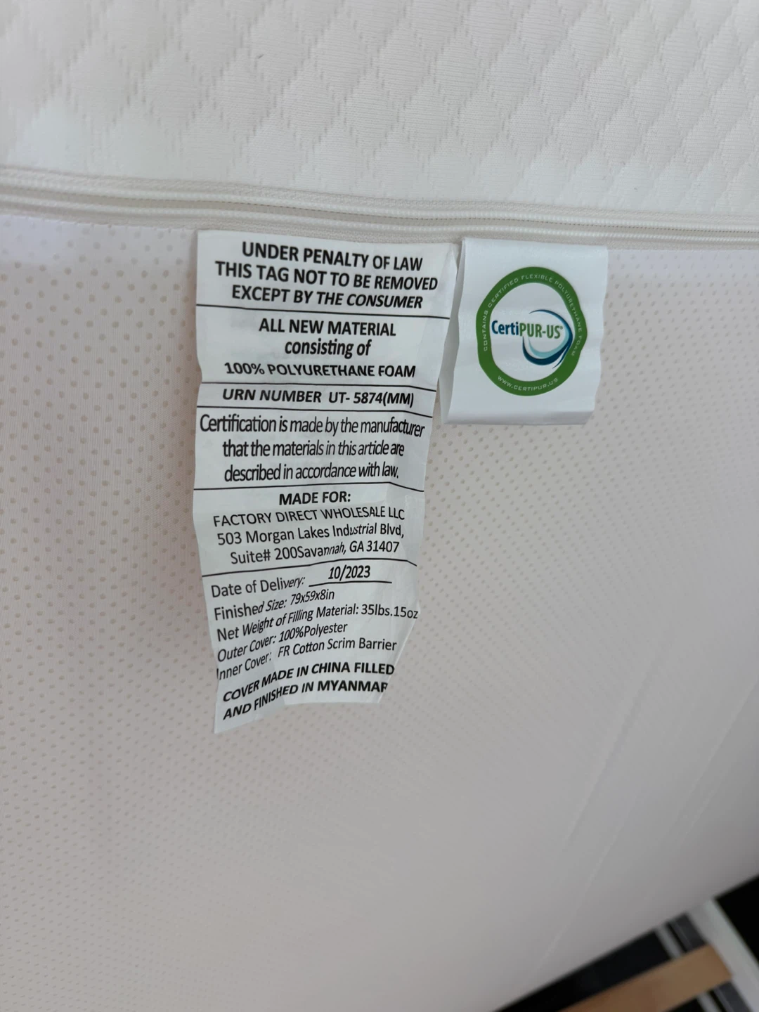 Queen Bed Frame + Queen Mattress (Move-Out Sale) - photo 5