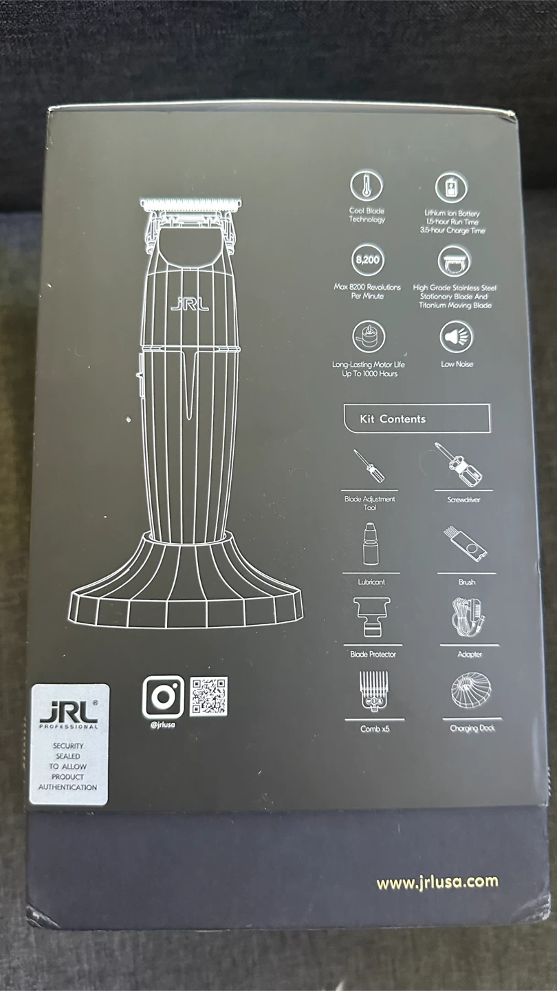 Brand New JRL Professional ONYX FF2020T-B Cordless Hair Trimmer - photo 3
