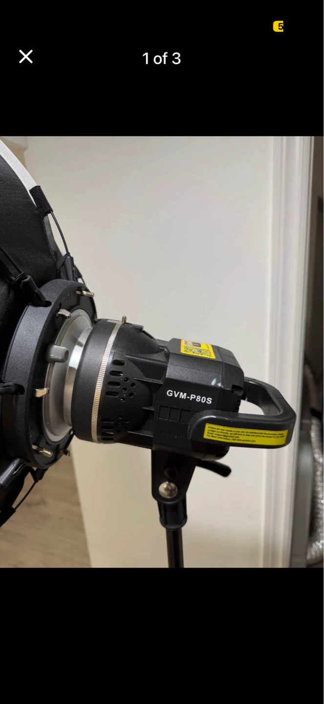 New GVM GVM-P80S LED Light with Softbox - photo 2