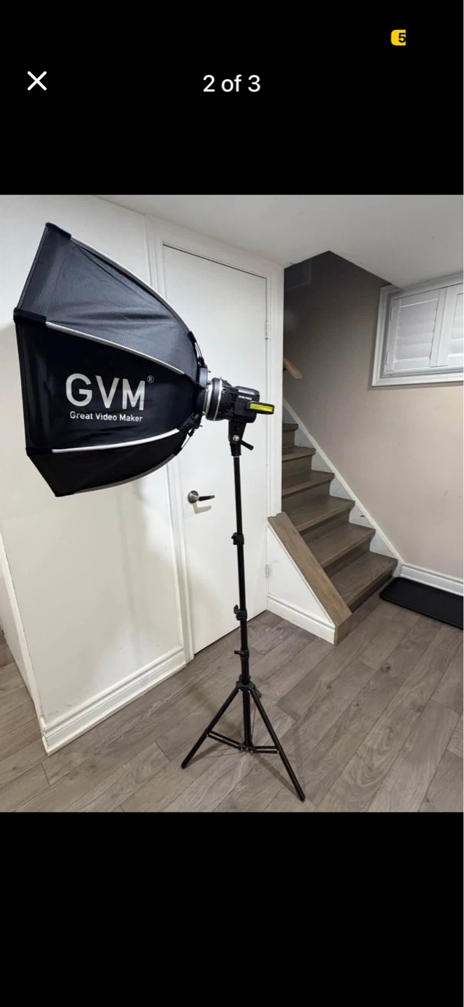 New GVM GVM-P80S LED Light with Softbox