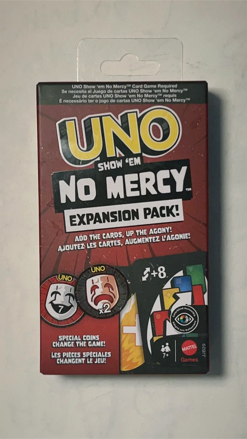 UNO Show 'Em No Mercy Expansion Pack Card Game