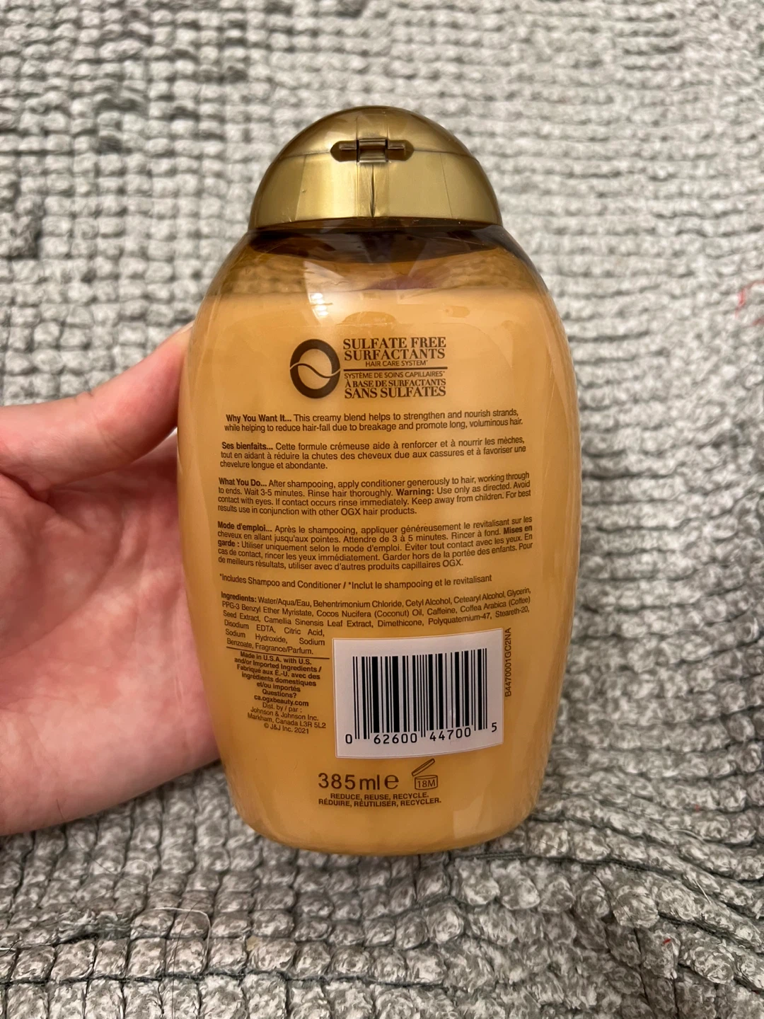 OGX Coconut Caffeine Conditioner - photo 2