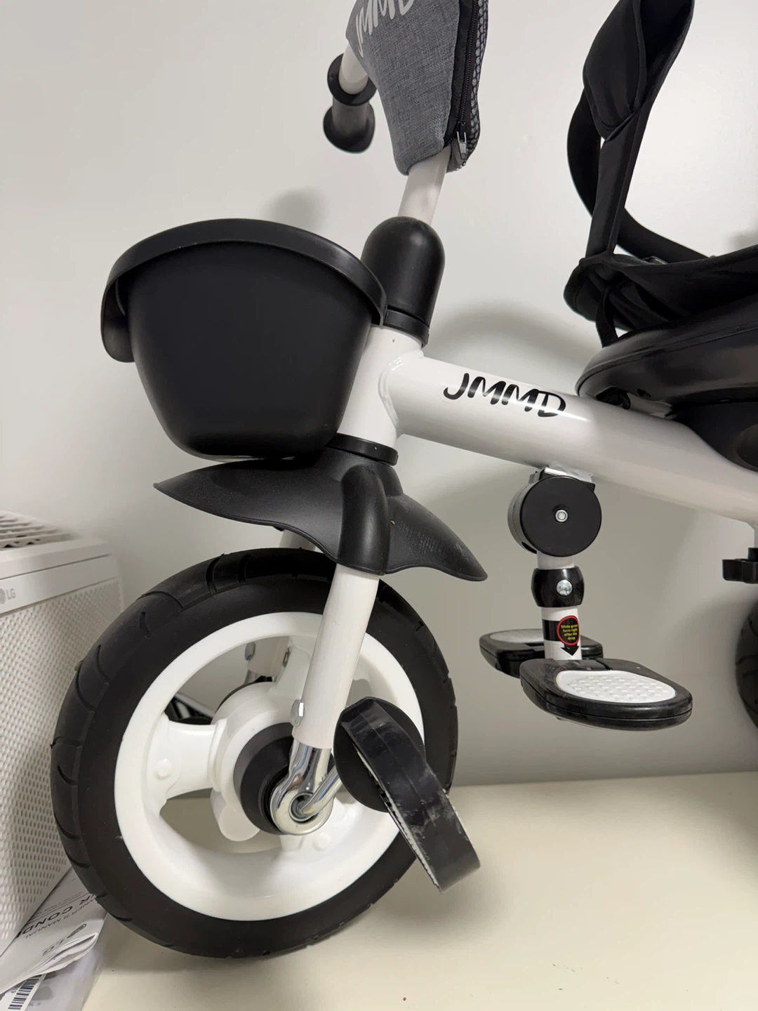 JMMD Baby Tricycle with Canopy and Parent Handle - photo 2
