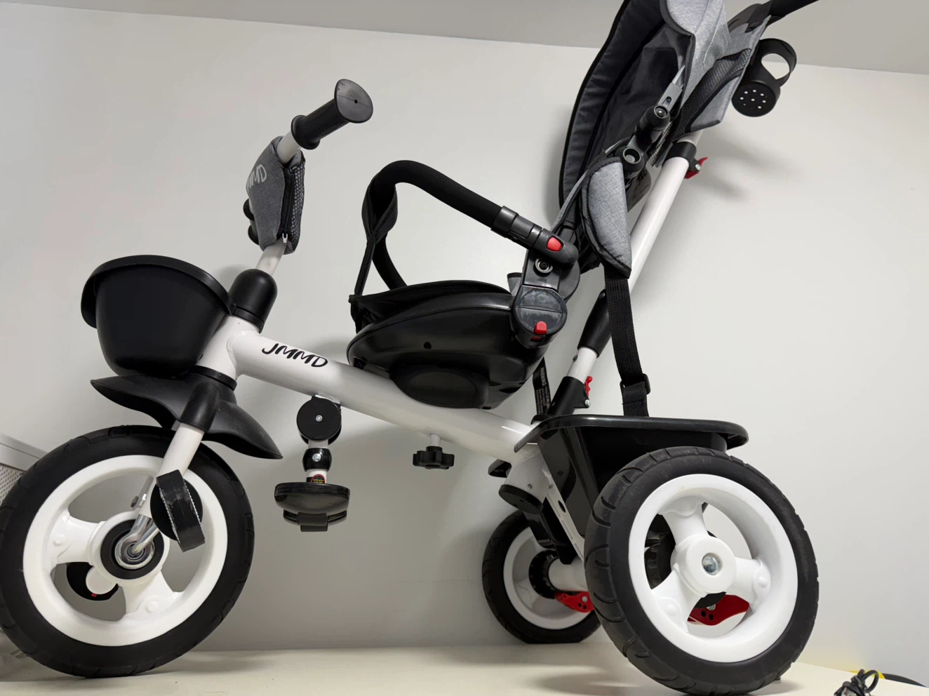 JMMD Baby Tricycle with Canopy and Parent Handle - photo 5