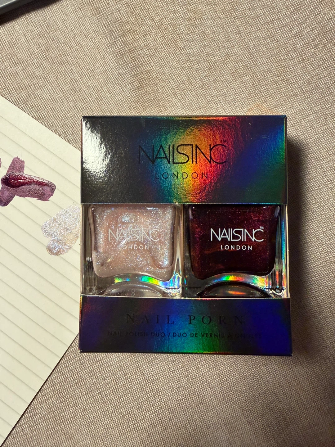 Moving sales:NAILSINC Nail Polish Duo set